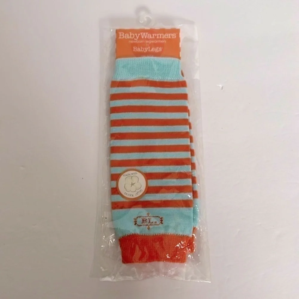 New & Green baby co. BabyLegs - Newborn leg warmers NWT